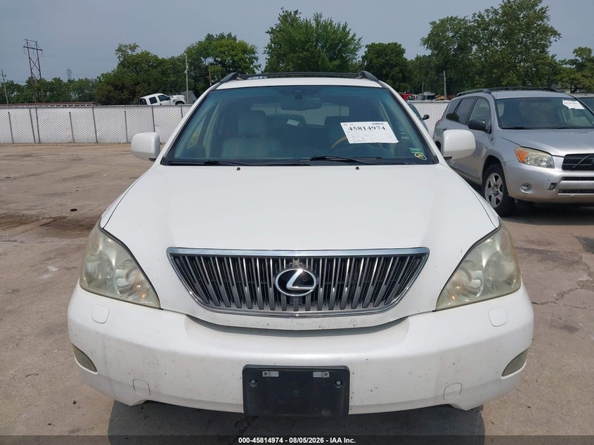 2007 Lexus Rx VIN 2T2GK31U97C021453 IAAI salvage auction — NORMAL WEAR, Clear (Missouri), sold $1,800 on 2026-08-27 (photo 6)