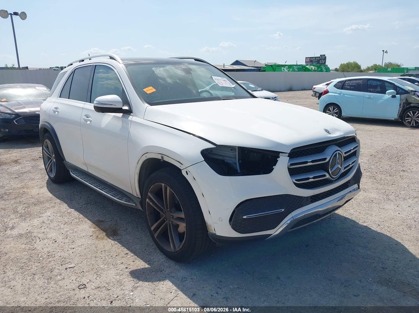 2020 Mercedes-benz Gle VIN 4JGFB4JBXLA108325 IAAI salvage auction — FRONT END, Wait Title, sold $19,700 on 2026-08-26 (photo 1)