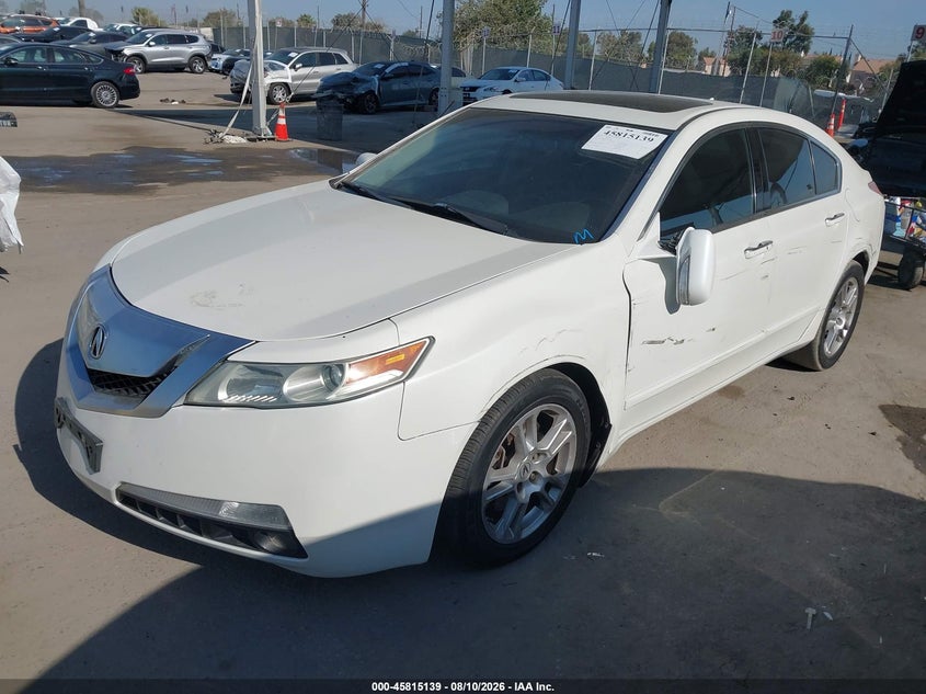 2011 Acura Tl VIN 19UUA8F57BA002505 IAAI salvage auction — LEFT SIDE, Salvage (California), sold $525 on 2026-09-02 (photo 2)