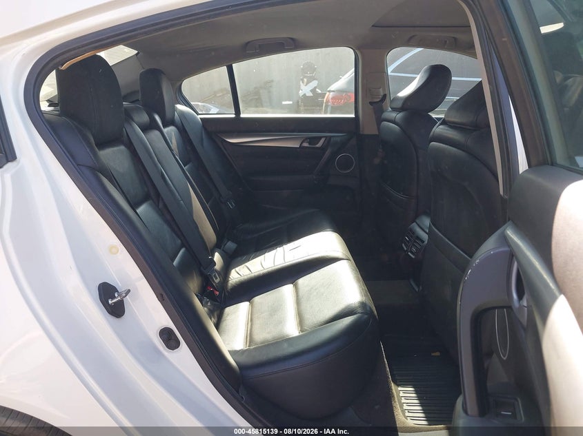 2011 Acura Tl VIN 19UUA8F57BA002505 IAAI salvage auction — LEFT SIDE, Salvage (California), sold $525 on 2026-09-02 (photo 8)