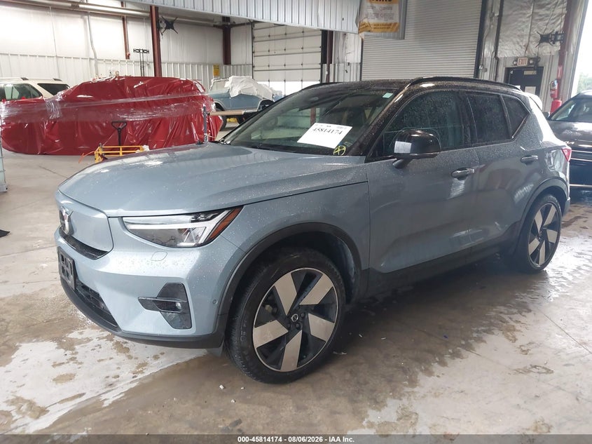 2023 Volvo Xc40 VIN YV4ED3UM6P2990964 IAAI salvage auction — REAR END, Salvage Title, sold $10,600 on 2026-10-02 (photo 2)