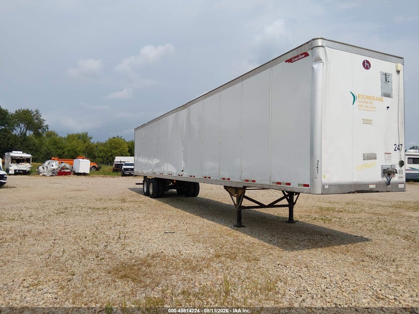 2019 Great dane trailers Unknown VIN 1GRAP0622KT126263 IAAI salvage auction — STORM DAMAGE, Wait Title, sold $2,900 on 2026-09-30 (photo 1)