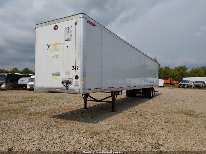 2019 Great dane trailers Unknown VIN 1GRAP0622KT126263 IAAI salvage auction — STORM DAMAGE, Wait Title, sold $2,900 on 2026-09-30 (photo 2)