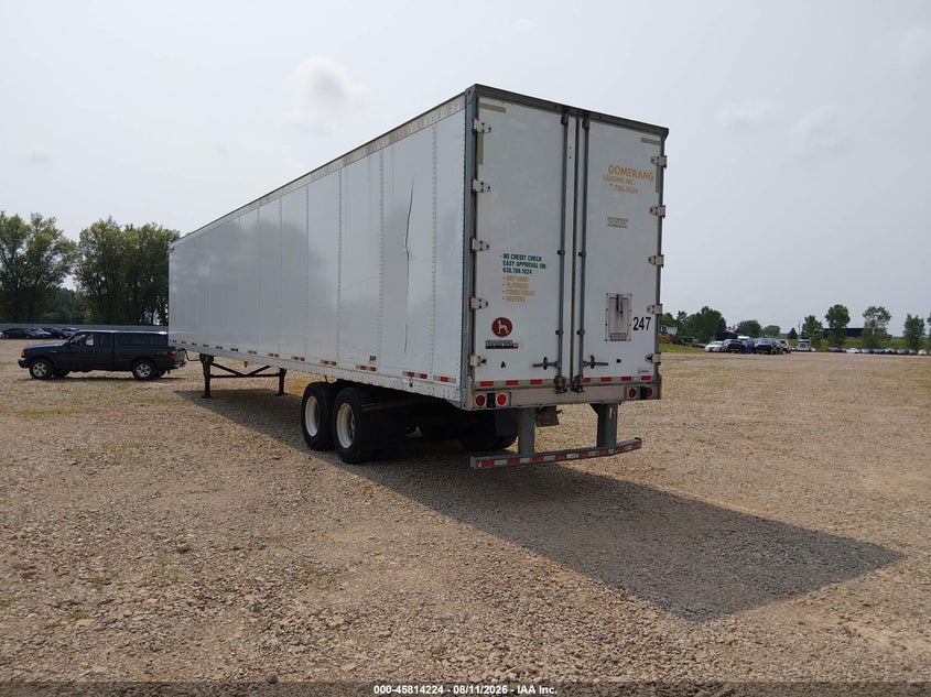 2019 Great dane trailers Unknown VIN 1GRAP0622KT126263 IAAI salvage auction — STORM DAMAGE, Wait Title, sold $2,900 on 2026-09-30 (photo 3)