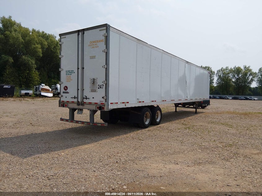 2019 Great dane trailers Unknown VIN 1GRAP0622KT126263 IAAI salvage auction — STORM DAMAGE, Wait Title, sold $2,900 on 2026-09-30 (photo 4)
