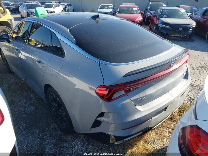 2021 Kia K5 VIN 5XXG64J27MG071642 IAAI salvage auction — LEFT FRONT, Wait Title, sold $4,550 on 2026-09-16 (photo 3)