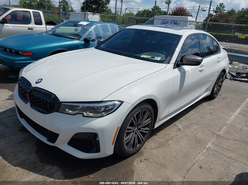 2020 BMW VIN WBA5U9C02LFH04776 IAAI salvage auction — REAR END, Salvage, sold $20,550 on 2026-08-24 (photo 2)