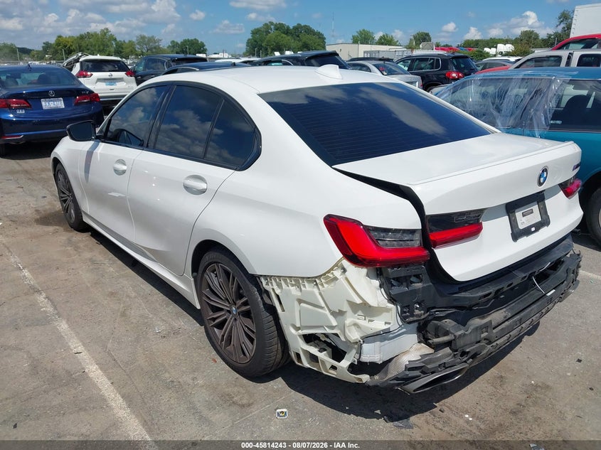 2020 BMW VIN WBA5U9C02LFH04776 IAAI salvage auction — REAR END, Salvage, sold $20,550 on 2026-08-24 (photo 3)