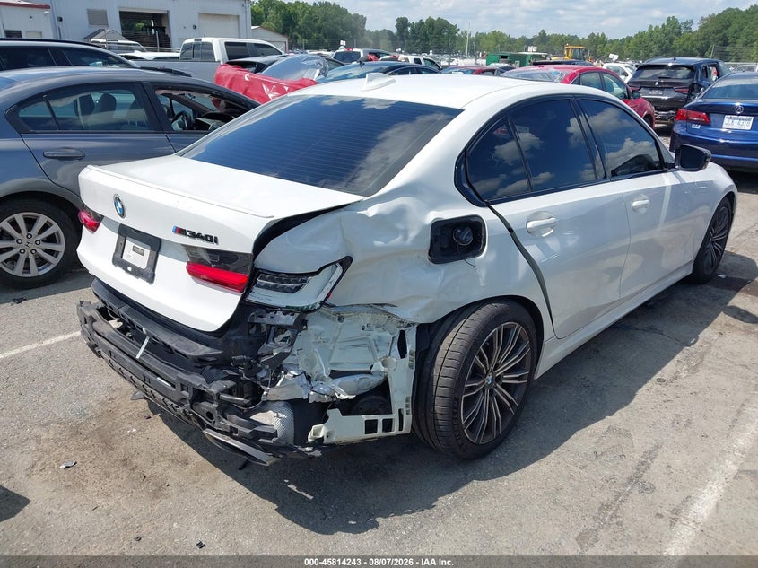 2020 BMW VIN WBA5U9C02LFH04776 IAAI salvage auction — REAR END, Salvage, sold $20,550 on 2026-08-24 (photo 4)
