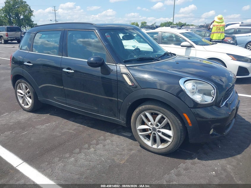 2012 Mini VIN WMWZC3C54CWL85293 IAAI salvage auction — NORMAL WEAR, Clear (Tennessee), sold $300 on 2026-08-13 (photo 1)