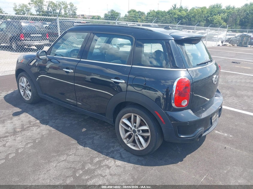 2012 Mini VIN WMWZC3C54CWL85293 IAAI salvage auction — NORMAL WEAR, Clear (Tennessee), sold $300 on 2026-08-13 (photo 3)