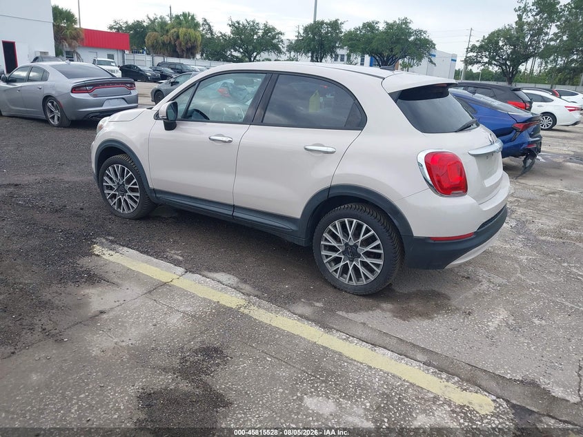 2016 Fiat 500x VIN ZFBCFXCT9GP338964 IAAI salvage auction — NORMAL WEAR, Clear (Florida), sold $425 on 2026-08-12 (photo 3)