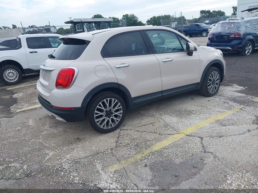 2016 Fiat 500x VIN ZFBCFXCT9GP338964 IAAI salvage auction — NORMAL WEAR, Clear (Florida), sold $425 on 2026-08-12 (photo 4)