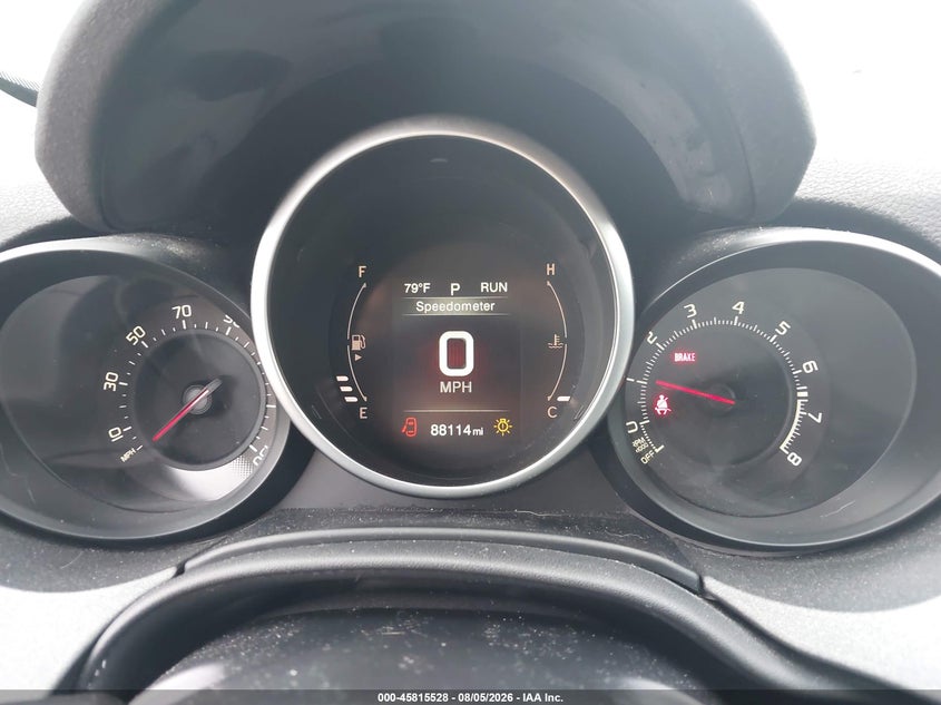 2016 Fiat 500x VIN ZFBCFXCT9GP338964 IAAI salvage auction — NORMAL WEAR, Clear (Florida), sold $425 on 2026-08-12 (photo 7)