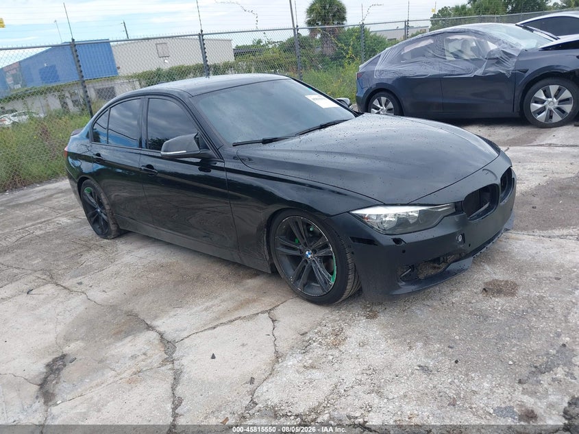2016 BMW 3er VIN WBA8E9C50GK647686 IAAI salvage auction — LEFT REAR, Clear (Florida), sold $1,225 on 2026-08-26 (photo 1)