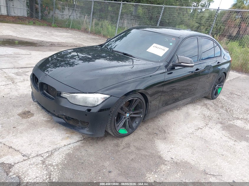 2016 BMW 3er VIN WBA8E9C50GK647686 IAAI salvage auction — LEFT REAR, Clear (Florida), sold $1,225 on 2026-08-26 (photo 2)