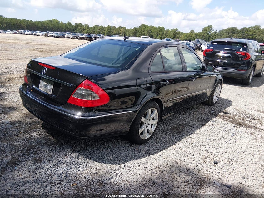 2007 Mercedes-benz E-class VIN WDBUF56X97B097956 IAAI salvage auction — FRONT END, Clear (South Carolina), sold $250 on 2026-08-18 (photo 4)