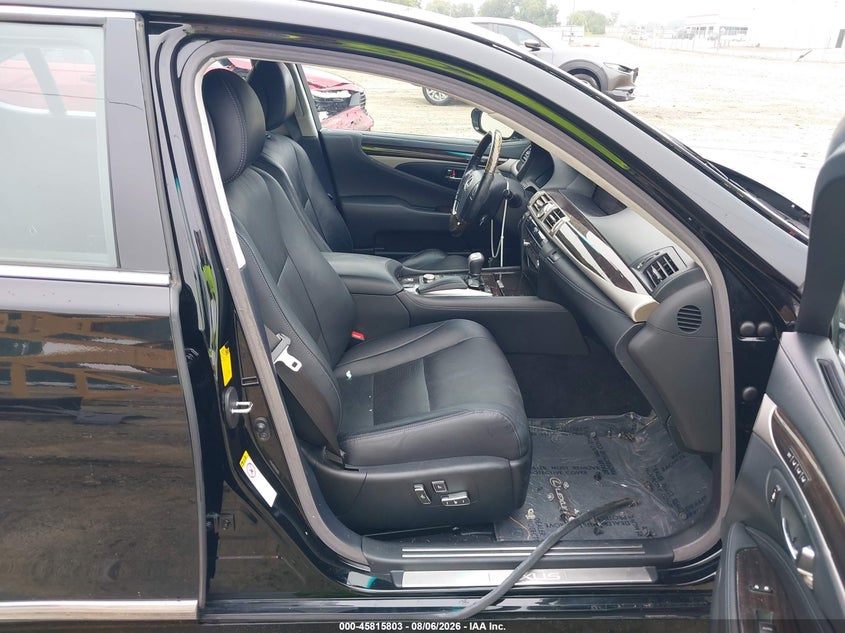 2014 Lexus Ls VIN JTHGL5EF4E5053289 IAAI salvage auction — FRONT END, Salvage (Georgia), sold $5,500 on 2026-09-08 (photo 5)