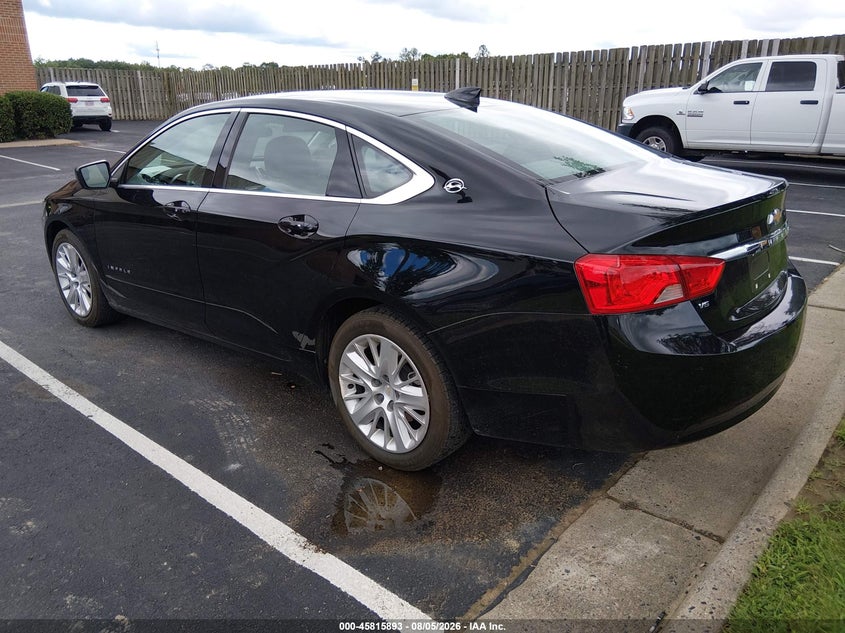 2019 Chevrolet Impala VIN 1G11X5S33KU143226 IAAI salvage auction — NORMAL WEAR, SF97 (Virginia), sold $17,100 on 2026-08-19 (photo 3)