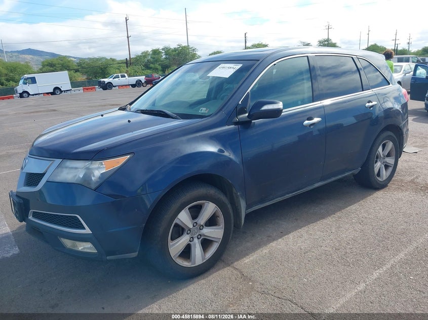 2013 Acura Mdx VIN 2HNYD2H39DH513633 IAAI salvage auction — NORMAL WEAR, Salvage Title, sold $0 on 2026-09-11 (photo 2)