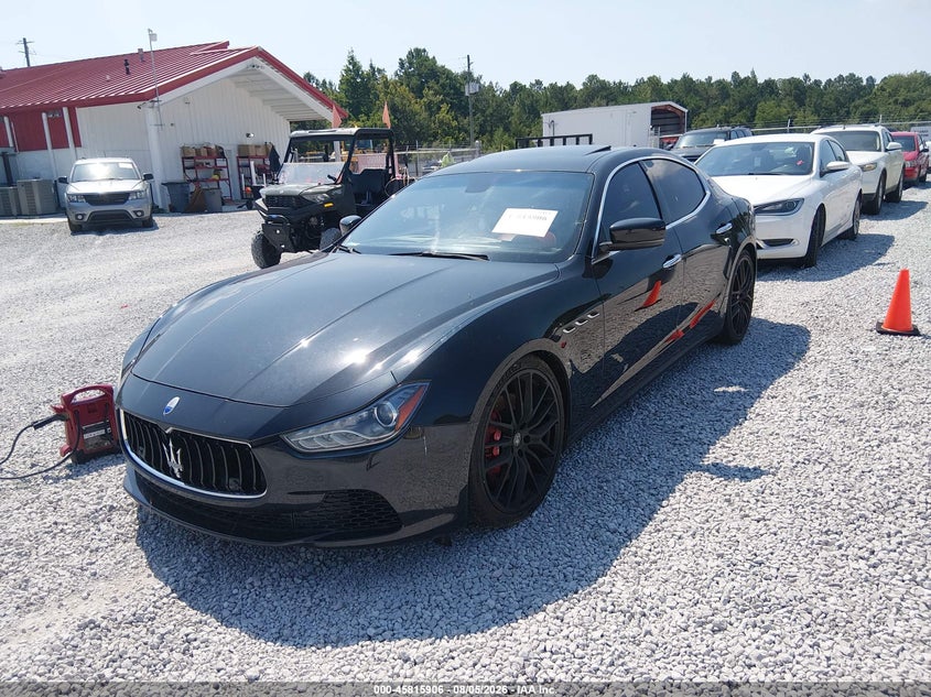 2015 Maserati Ghibli VIN ZAM57RTA6F1137341 IAAI salvage auction — NORMAL WEAR, Clear (Alabama), sold $2,750 on 2026-08-20 (photo 2)