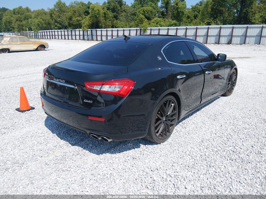 2015 Maserati Ghibli VIN ZAM57RTA6F1137341 IAAI salvage auction — NORMAL WEAR, Clear (Alabama), sold $2,750 on 2026-08-20 (photo 4)