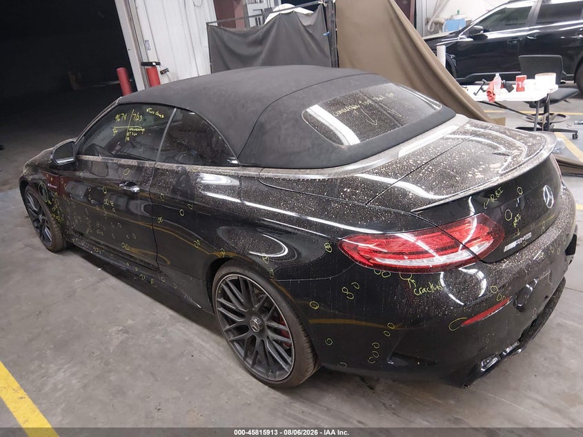 2019 Mercedes-benz VIN WDDWK8HB4KF858442 IAAI salvage auction — RIGHT FRONT, Salvage Title, sold $19,600 on 2026-08-31 (photo 3)