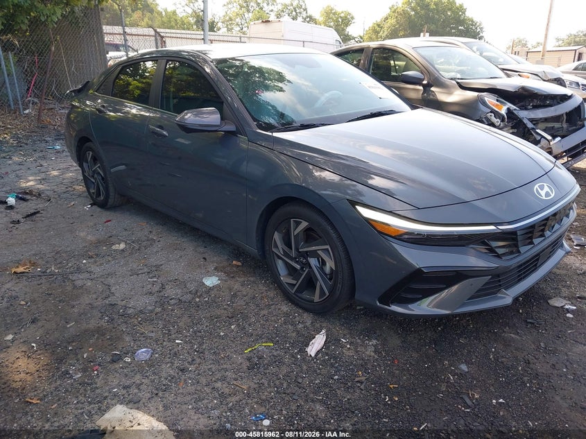 2024 Hyundai Elantra VIN KMHLP4DG8RU795596 — IAAI salvage auction photo