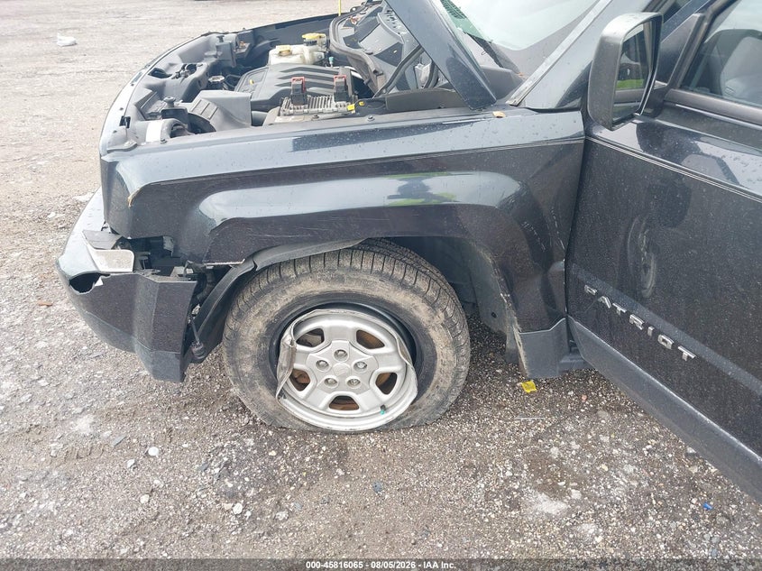 2016 Jeep Liberty (patriot) VIN 1C4NJPBB0GD548755 IAAI salvage auction — LEFT FRONT, Salvage Title, sold $1,200 on 2026-08-27 (photo 6)
