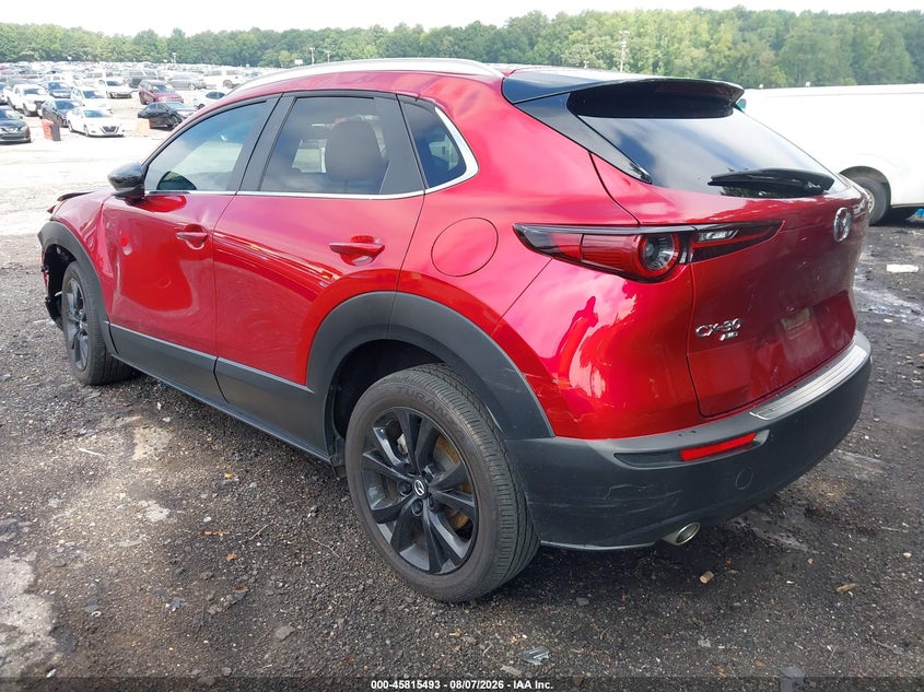 2025 Mazda Cx-30 VIN 3MVDMBBM0SM765161 IAAI salvage auction — FRONT END, Wait Title, sold $7,800 on 2026-10-14 (photo 3)