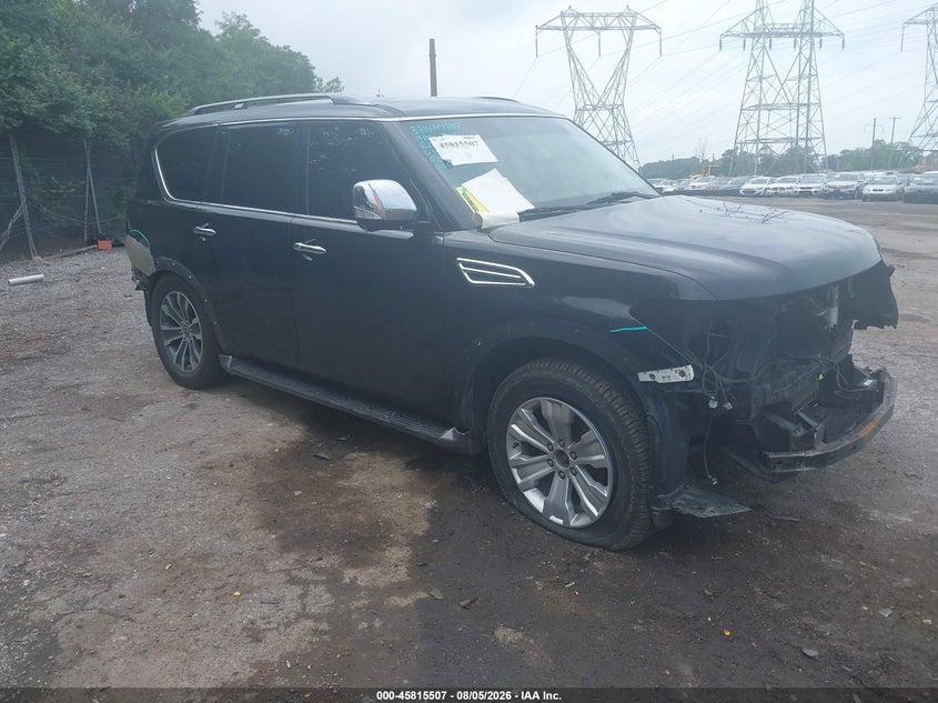2019 Nissan Armada VIN JN8AY2NC2KX509601 — IAAI salvage auction photo