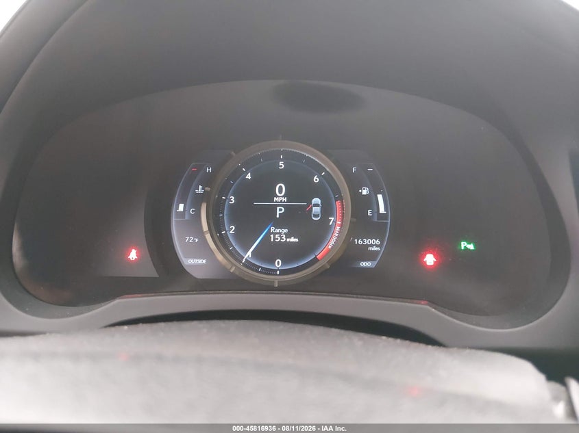 2015 Lexus Rc VIN JTHSE5BC6F5002733 IAAI salvage auction — HAIL, Salvage Title, sold $10,100 on 2026-09-09 (photo 7)
