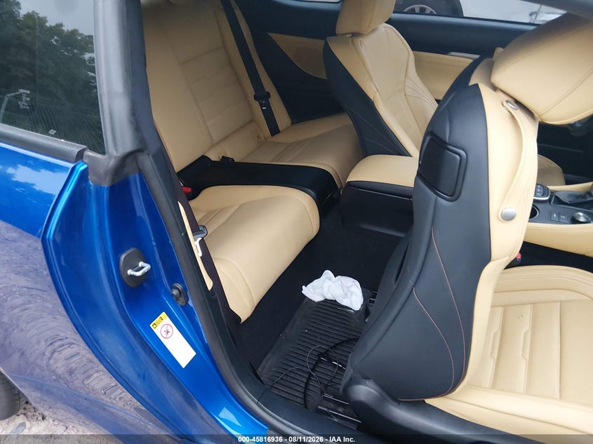 2015 Lexus Rc VIN JTHSE5BC6F5002733 IAAI salvage auction — HAIL, Salvage Title, sold $10,100 on 2026-09-09 (photo 8)