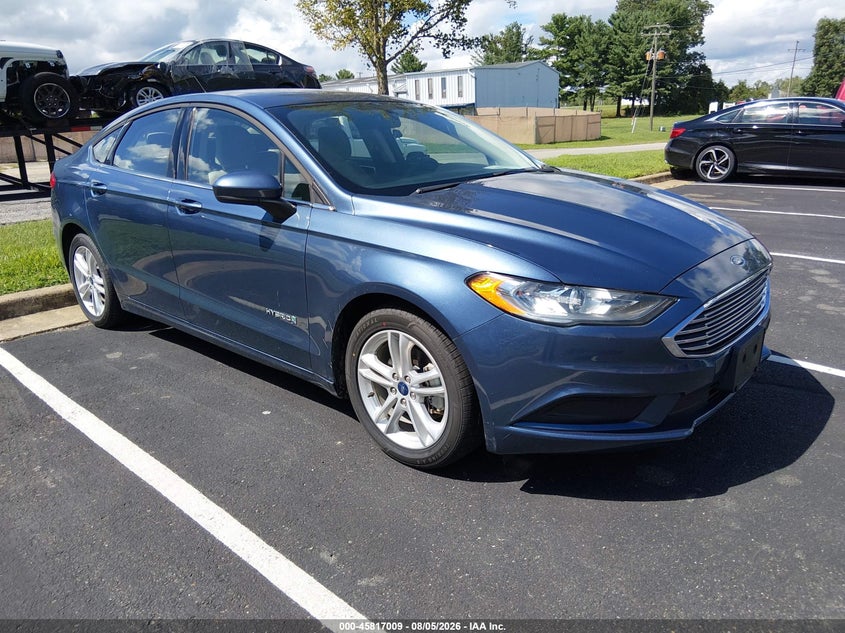 2018 Ford Fusion VIN 3FA6P0UU7JR254637 — IAAI salvage auction photo