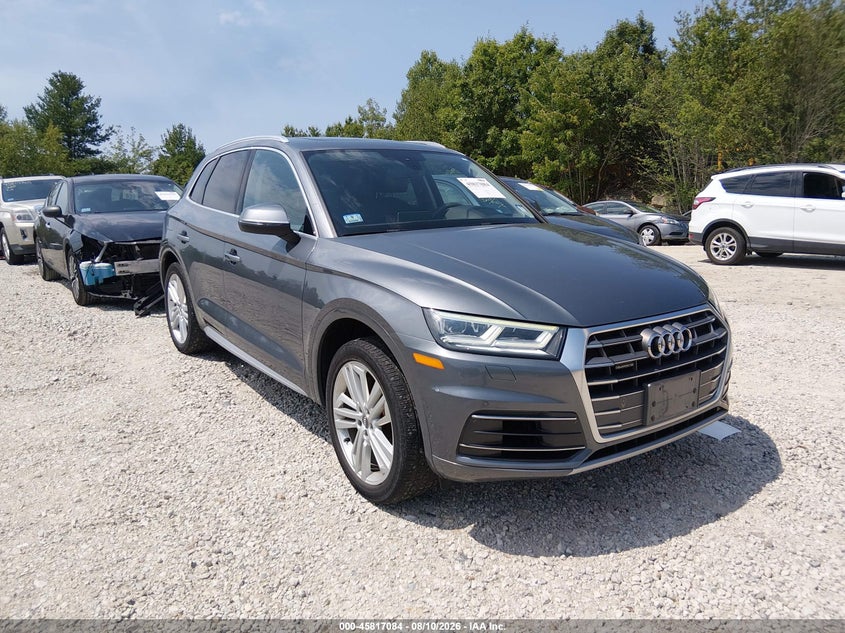 2018 Audi Q5 VIN WA1BNAFY4J2093635 — IAAI salvage auction photo