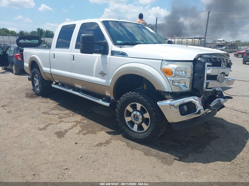 2013 Ford F250 VIN 1FT7W2BT0DEA55220 — IAAI salvage auction photo