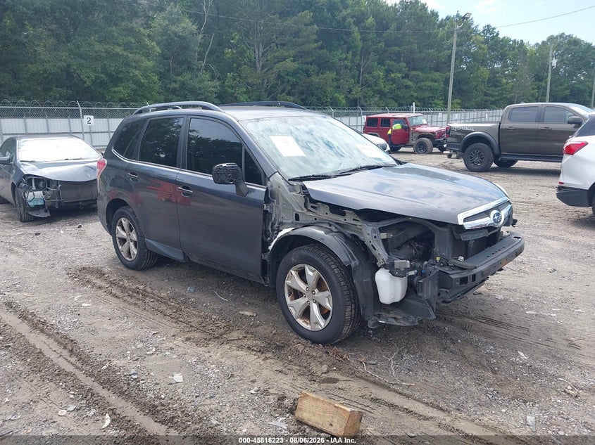 2016 Subaru Forester VIN JF2SJABC9GH421277 IAAI salvage auction — RIGHT FRONT, Wait Title, sold $1,475 on 2026-09-11 (photo 1)
