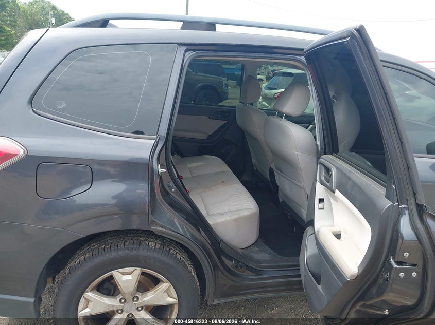 2016 Subaru Forester VIN JF2SJABC9GH421277 IAAI salvage auction — RIGHT FRONT, Wait Title, sold $1,475 on 2026-09-11 (photo 8)