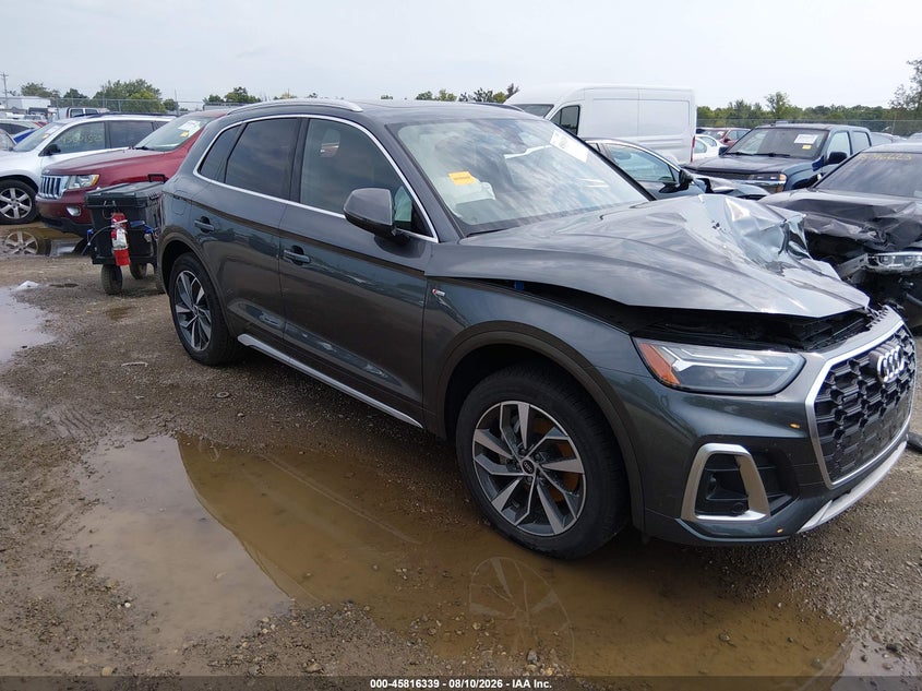 2022 Audi Q5 VIN WA1EAAFY1N2118828 — IAAI salvage auction photo