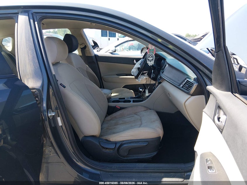 2016 Kia Optima VIN KNAGT4L34G5073501 IAAI salvage auction — FRONT END, Wait Title, sold $775 on 2026-08-20 (photo 5)