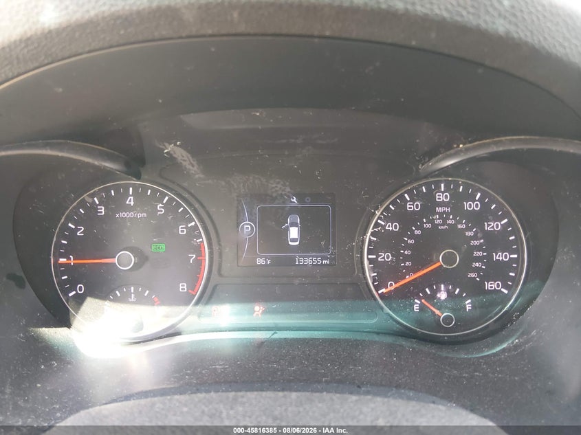 2016 Kia Optima VIN KNAGT4L34G5073501 IAAI salvage auction — FRONT END, Wait Title, sold $775 on 2026-08-20 (photo 7)
