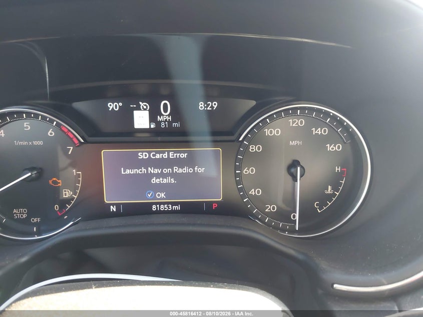 2021 Cadillac Ct5 VIN 1G6DW5RK9M0145872 IAAI salvage auction — FRONT END, Salvage (Texas), sold $9,400 on 2026-10-08 (photo 7)
