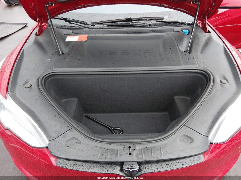 2017 Tesla Model s VIN 5YJSA1E22HF199457 IAAI salvage auction — REAR END, Salvage (Illinois), sold $7,000 on 2026-09-04 (photo 9)