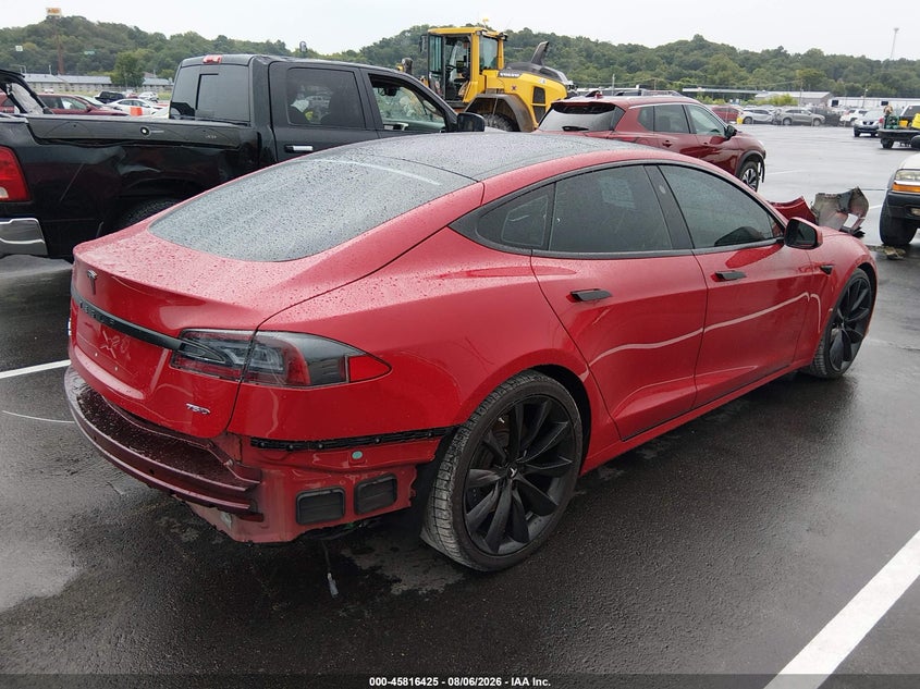 2017 Tesla Model s VIN 5YJSA1E22HF199457 IAAI salvage auction — REAR END, Salvage (Illinois), sold $7,000 on 2026-09-04 (photo 3)