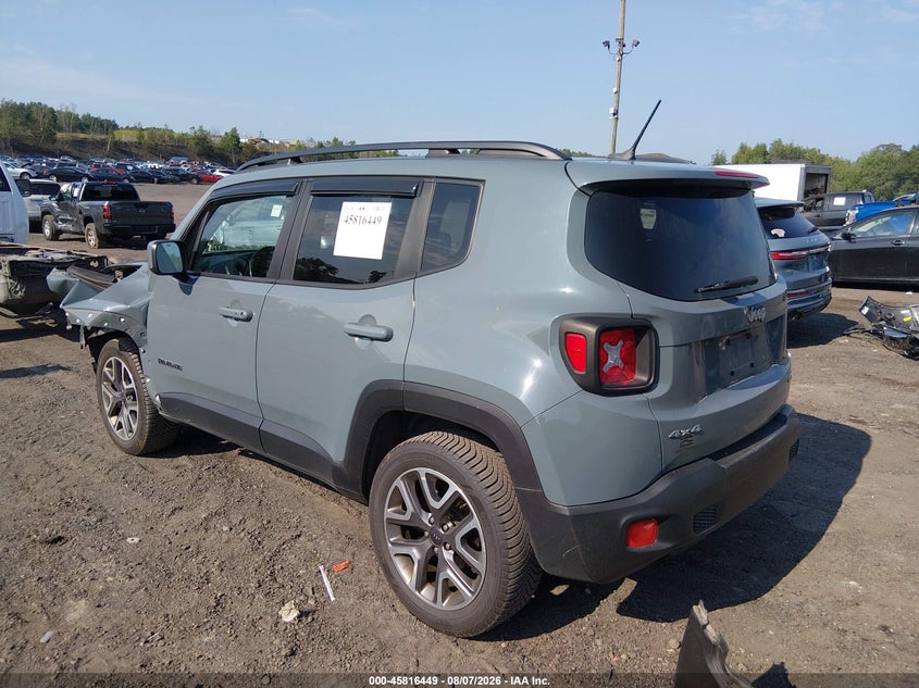 2017 Jeep Renegade VIN ZACCJBBB9HPF10728 IAAI salvage auction — LEFT FRONT, Salvage (Pennsylvania), sold $1,350 on 2026-08-20 (photo 3)