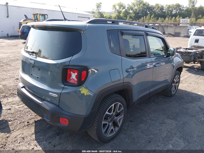 2017 Jeep Renegade VIN ZACCJBBB9HPF10728 IAAI salvage auction — LEFT FRONT, Salvage (Pennsylvania), sold $1,350 on 2026-08-20 (photo 4)