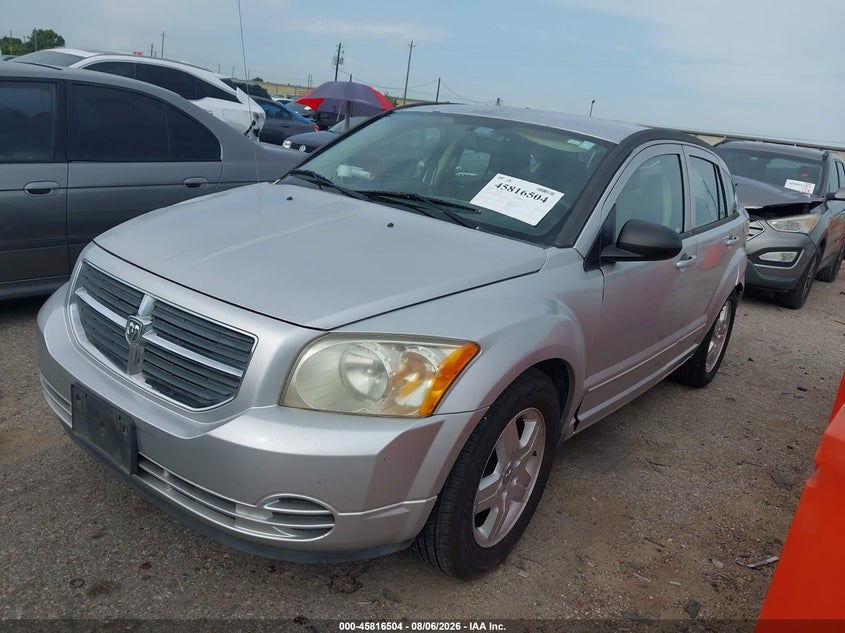 2009 Dodge Caliber VIN 1B3HB48A19D175379 IAAI salvage auction — UNKNOWN, Salvage (Texas), sold $875 on 2026-08-29 (photo 2)