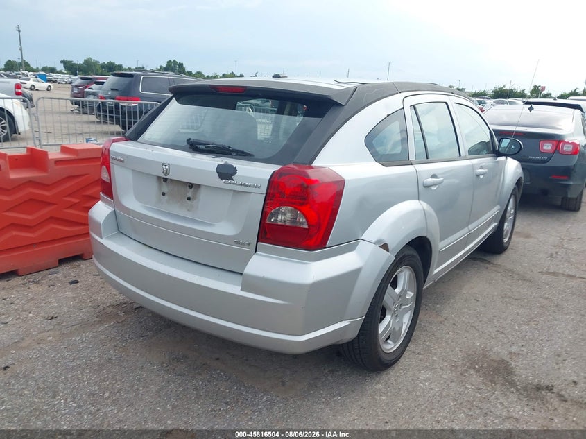 2009 Dodge Caliber VIN 1B3HB48A19D175379 IAAI salvage auction — UNKNOWN, Salvage (Texas), sold $875 on 2026-08-29 (photo 4)