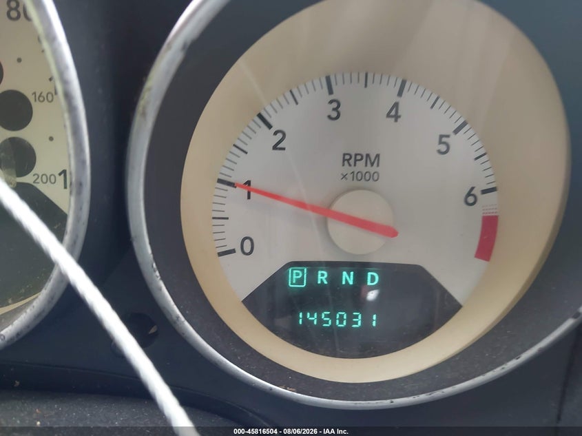 2009 Dodge Caliber VIN 1B3HB48A19D175379 IAAI salvage auction — UNKNOWN, Salvage (Texas), sold $875 on 2026-08-29 (photo 7)