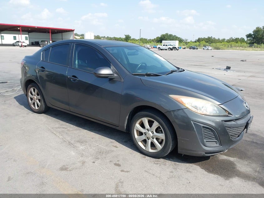 2011 Mazda 3 VIN JM1BL1VG6B1401870 IAAI salvage auction — NORMAL WEAR, Clear (Texas), sold $775 on 2026-08-22 (photo 1)